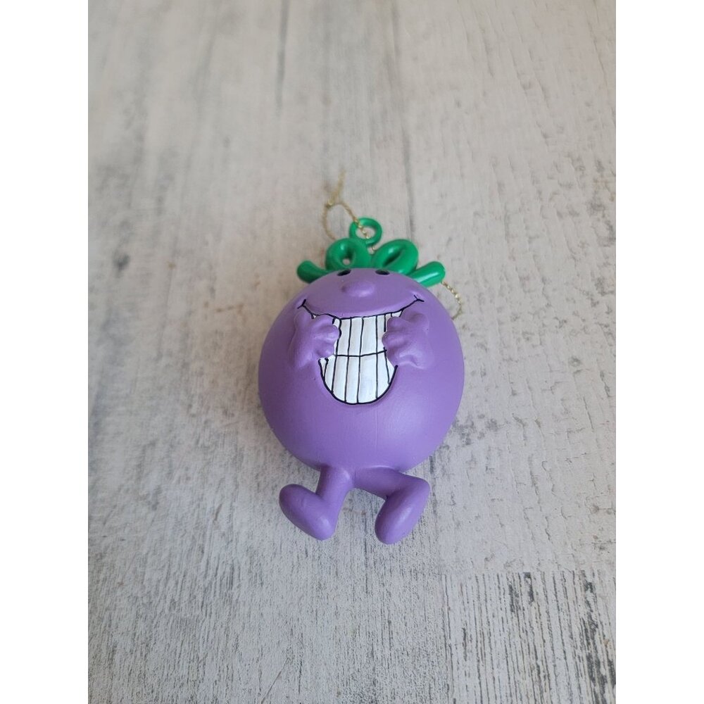 Little miss naughty purple ornament Xmas vintage‎